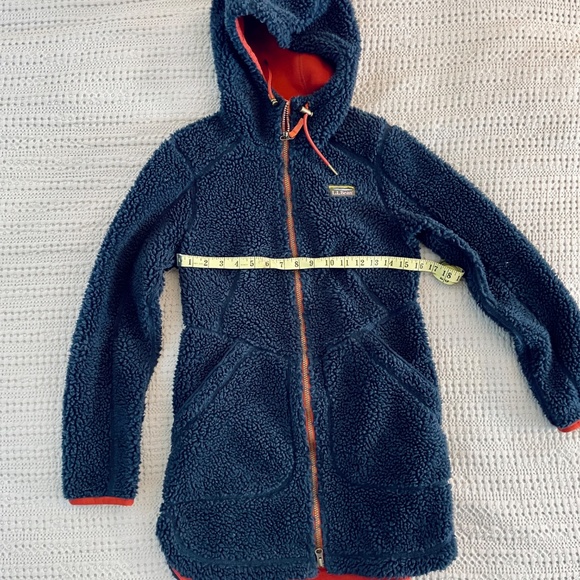 L.L. Bean "Mountain Pile Fleece Coat" Women's Regular XXS - Picture 6 of 6